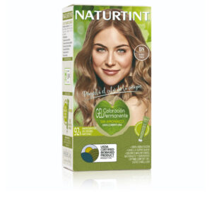 Naturtint Coloración Permanente 8N Rubio Trigo - 170 ml con Proteínas Hidrolizadas y Cuidado Natural