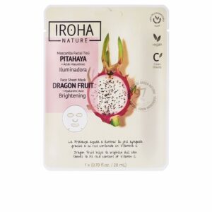 Mascarilla Iroha de Pitahaya y Ácido Hialurónico - Hidratación y Antioxidantes para Piel Radiante (1 u)