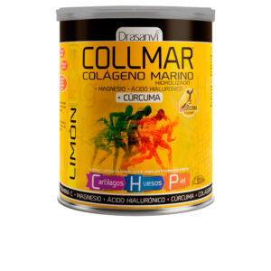 COLLMAR Colágeno + Magnesio + Cúrcuma con Sabor a Limón - Suplemento Nutricional 300g | Drasanvi