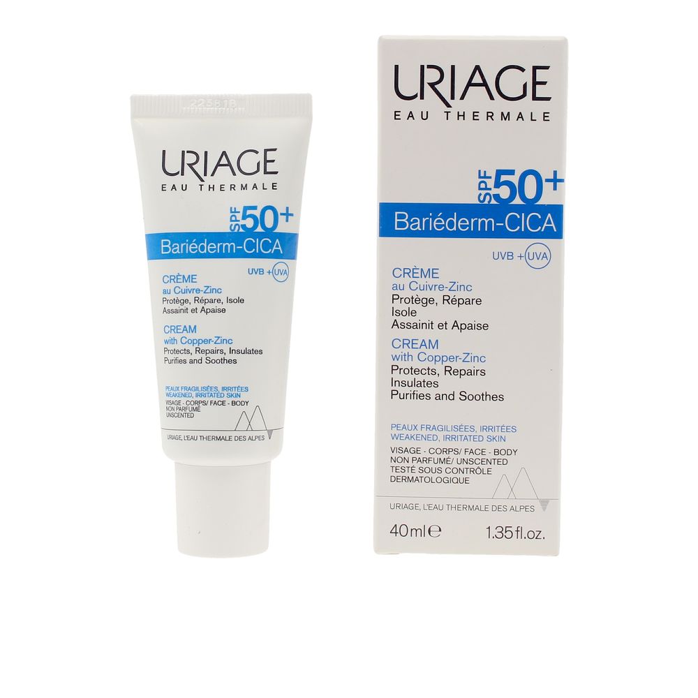 Uriage BARIÉDERM Cica Crema Ultra Protección SPF50+ - 40 ml