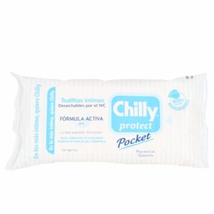 Chilly Toallitas Íntimas Extra Protección - Paquete de 12 Unidades