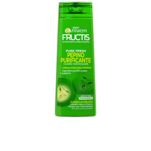 Garnier Fructis Pure Fresh Champú Purificante de Pepino 360 ml - Limpieza Refrescante y Vitalidad Natural