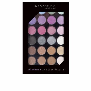 Magic Studio Paleta de Sombras de Ojos 24 Colores - 20 g de Color Intenso