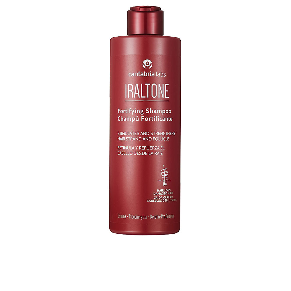 Champú Fortificante Iraltone 400 ml - Revitaliza, Fortalece y Da Brillo a Tu Cabello.
