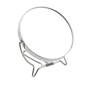 Espejo Metálico Doble x3 con Soporte Abatible - Beter - 12,2 cm