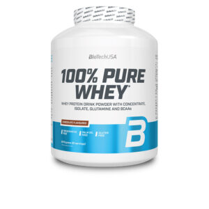 Biotech USA 100% Pure Whey Fresa 2270 g - Proteína Premium para un Rendimiento Óptimo