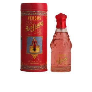 Versace Red Jeans Eau de Toilette Vaporizador 75 ml - Fragancia Vibrante y Fresca
