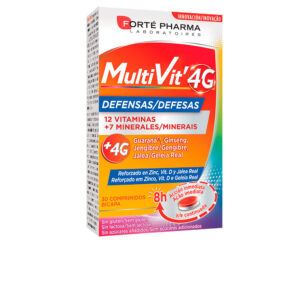 Forté Pharma MULTIVIT 4G Defensa Total - 30 Comprimidos Fortalecedores del Sistema Inmunológico