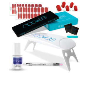 "Kit Completo de Uñas de Gel Premium Nooves - 8 Láminas + Accesorios"