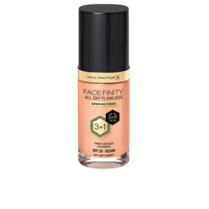 Max Factor FaceFinity 3IN1: Primer, Corrector y Base en #77 Soft Honey - 30 ml