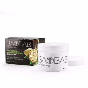 Crema Hidratante Reparadora Intensiva BAOBAB para Piel Seca - 200 ml | Diet Esthetic