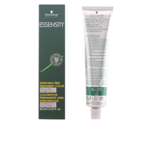 Schwarzkopf ESSENSITY Coloración Permanente Sin Amoníaco #6-55 - Tono Castaño Intenso con Nutrientes Naturales