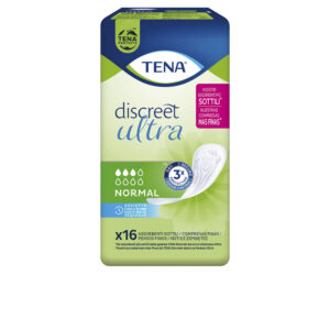 Tena Lady Discreet Ultra: Compresas para Incontinencia Normal - 16 Unidades