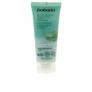 Babaria Gel Exfoliante Facial con Aloe Vera 100 ml - Pureza y Frescura Natural
