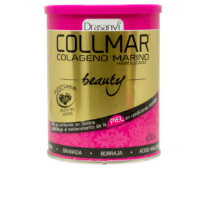 COLLMAR BEAUTY Colágeno Marino Hidrolizado Frutos del Bosque - Nutrición Avanzada con Vitaminas y Antioxidantes 275g - Drasanvi
