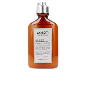 Farmavita AMARO 1924 Shampoo Multifuncional 3 en 1 para cabello, barba y cuerpo - 250 ml