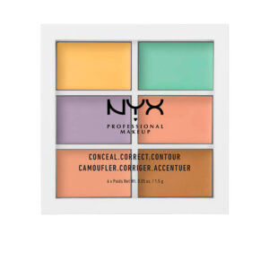 Paleta de Contorno Conceal Correct de Nyx Professional Make Up - 6 tonos (6 x 1,5 g)