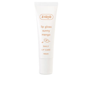 Bálsamo Labial Brillante "Sunny Mango" de Ziaja - Hidratación y Brillo Tropical en 12 ml