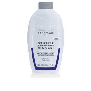 Byphasse Groovy Paradise: Gel Ducha & Champú 2 en 1, 600 ml