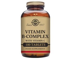 "Solgar B-Complex Vital Plus con Vitamina C - 100 Comprimidos"