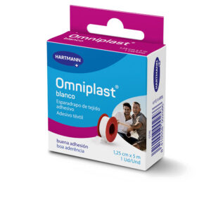 Cinta Adhesiva Omniplast Hartmann - Blanco 1,25 cm x 5 m - 1 Unidad