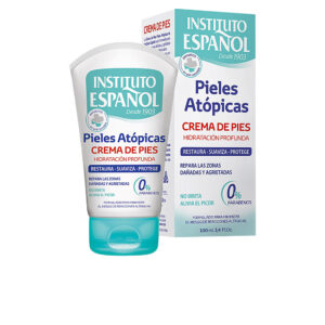 Crema Hidratante y Reparadora para Pies con Piel Atópica - 100 ml | Instituto Español