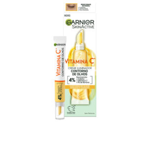 Garnier SKINACTIVE Crema Iluminadora Contorno de Ojos con Vitamina C - 15 ml