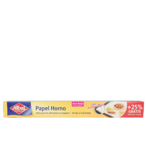 PAPEL DE HORNO ANTIADHERENTE E IMPERMEABLE 10 METROS - Albal