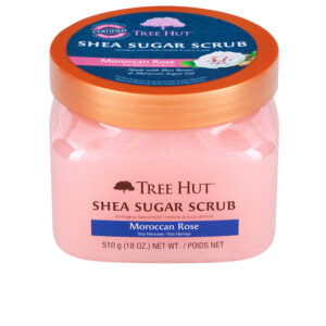 Exfoliante de Azúcar Rosa de Marruecos - Tree Hut 510 gr: Suavidad y Luminosidad Natural