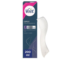 Veet Expert Crema Depilatoria Suave para Piernas y Cuerpo - 200 ml