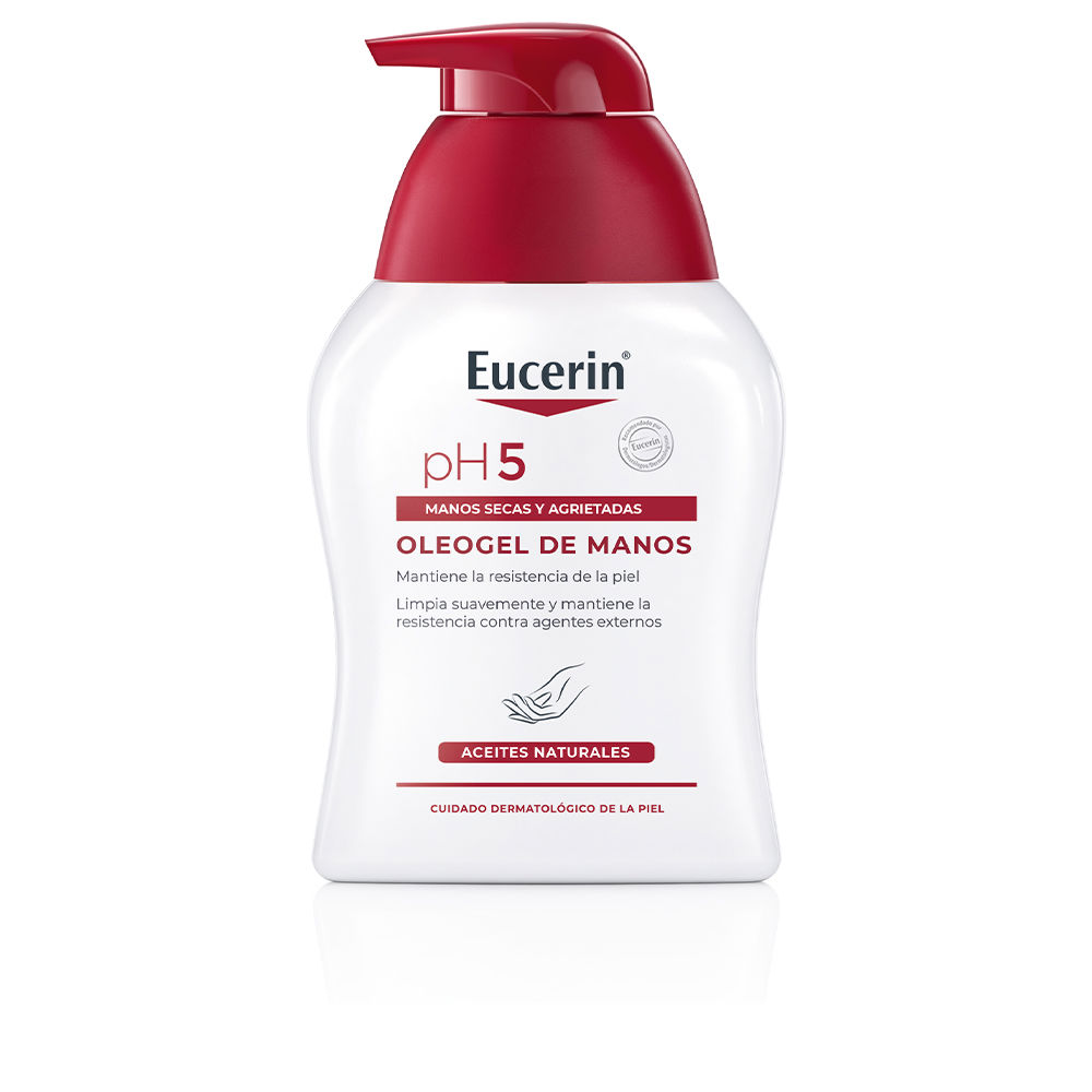 Eucerin PH5 Oleogel Reparador para Manos Secas y Agrietadas - 250 ml