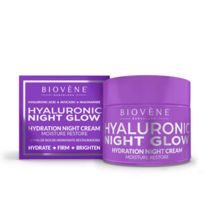 Biovène Hyaluronic Night Glow - Crema Hidratante Restauradora de Noche 50 ml