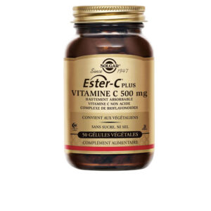 "Solgar ESTER-C® PLUS 500mg - Cápsulas Vegetales Antioxidantes (50 Unidades)"