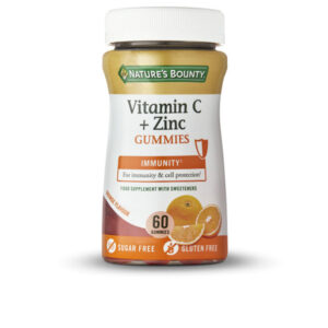 "Nature's Bounty Gummies Revitalizantes: Vitamina C + Zinc en 60 Deliciosas Porciones"