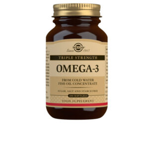 Solgar Omega-3 Triple Concentración Ultra Purificada - 100 Cápsulas Blandas