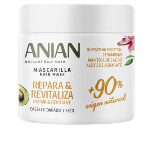 Anian Mascarilla Avanzada de Queratina Vegetal - Reparación y Vitalidad 350 ml
