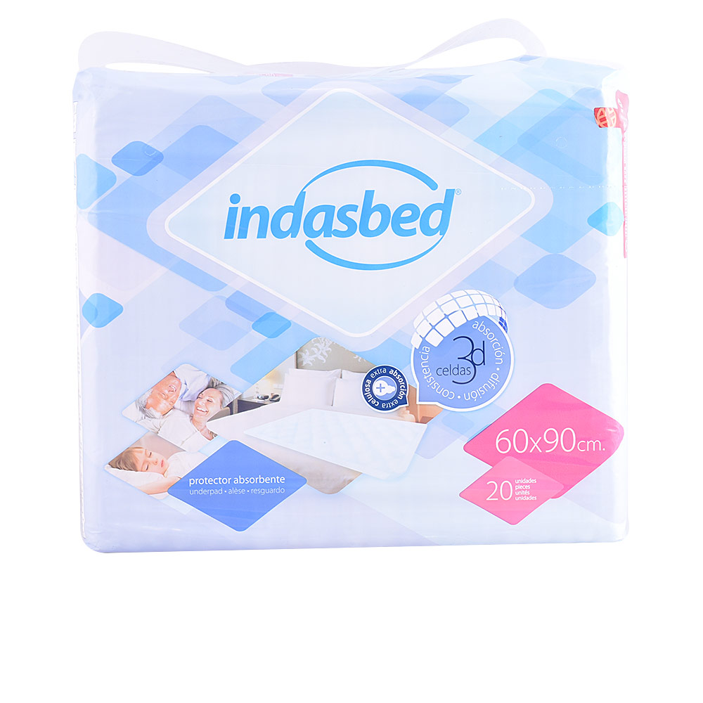 Indasbed Protector Absorbente Premium 60x90 cm - Pack de 20 Unidades