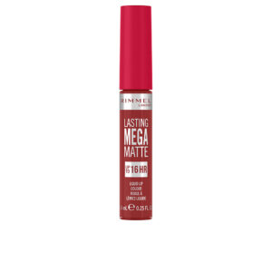 Rimmel London LASTING MEGA MATTE Liquid Lip Colour - #500 Fire Starter 7,4 ml: Color Intenso y Larga Duración.