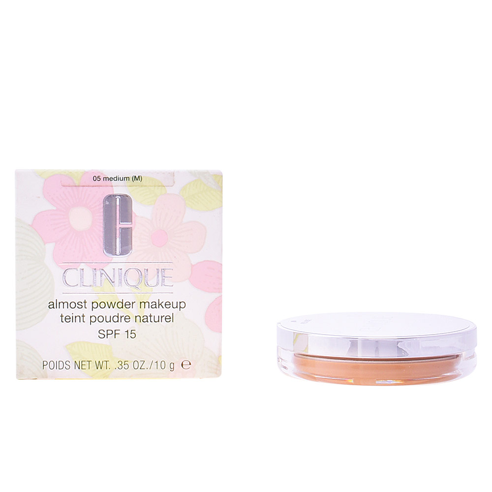 Clinique Almost Powder Makeup con SPF 15 - #05 Medium: Protección y Acabado Perfecto.