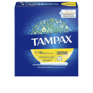 TAMPAX REGULAR - Caja de 40 Tampones Ultra Absorbentes