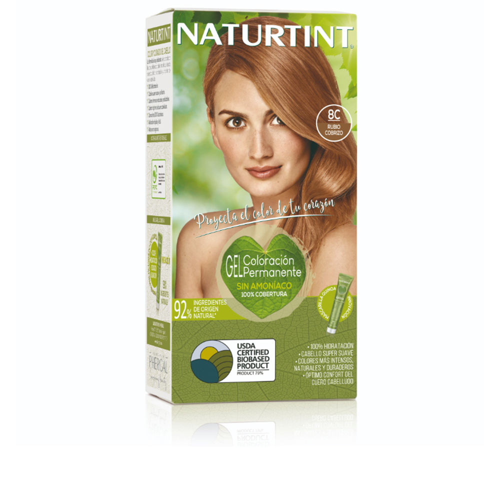 Naturtint 8C - Tintura Rubio Cobrizo Intensa 170 ml