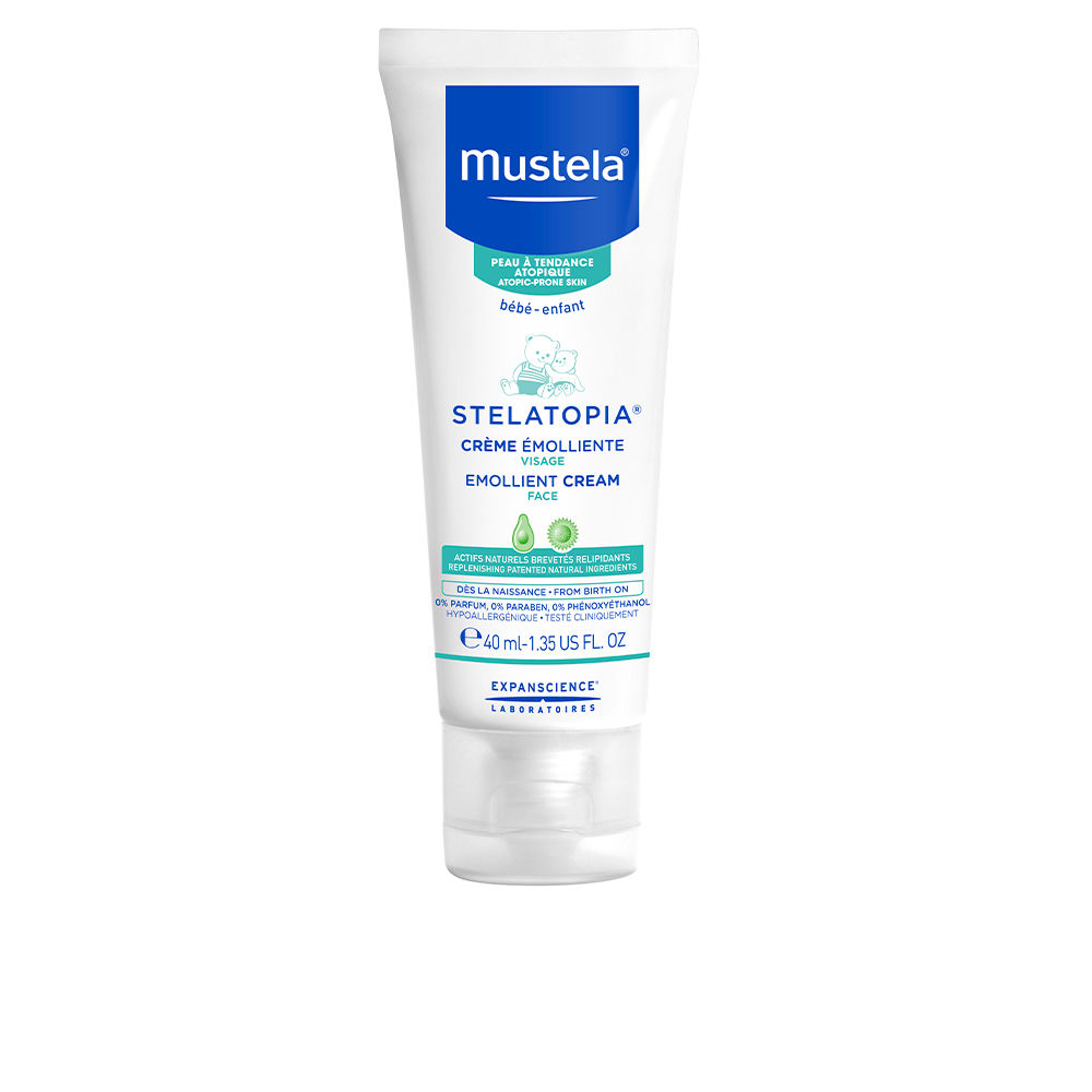 Mustela STELATOPIA Crema Facial Emoliente Hidratante 40 ml
