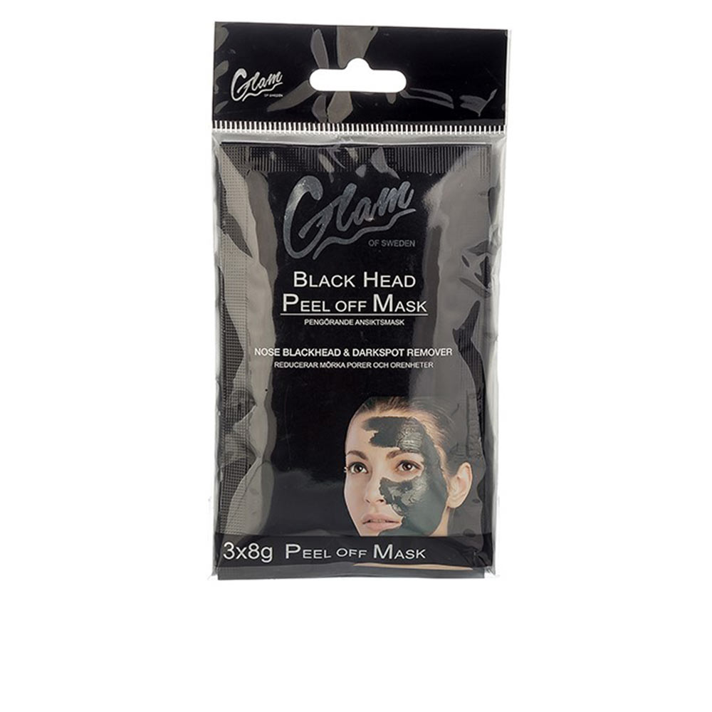 Glam Of Sweden Mascarilla Peel Off Eliminadora de Puntos Negros - 3 x 8 gr