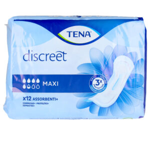 Tena Lady Discreet Maxi - Compresas para Incontinencia (12 Unidades)