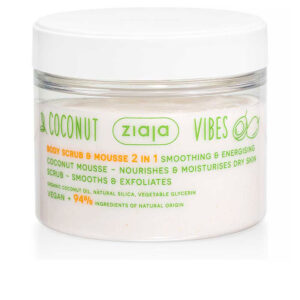 Ziaja Exfoliante Corporal Mousse 2 en 1 "Vibraciones de Coco y Naranja" - 270 ml
