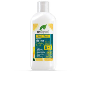 Dr. Organic Tónico Purificante SKIN CLEAR 200 ml - Limpieza Profunda y Refrescante para Piel Radiante