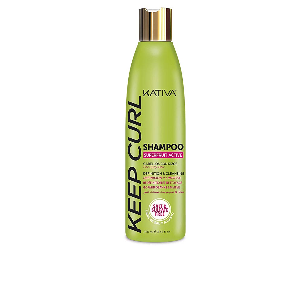 Kativa KEEP CURL Shampoo Hidratante 250 ml para Rizos Definidos