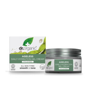 Dr. Organic AGELESS Gel Crema de Día 50 ml - Hidratación Eterna con Extracto de Algas Marinas