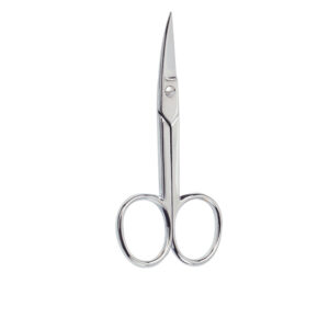Tijeras de Manicura Curva Cromada Beter - 1 Pieza