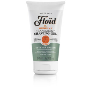 FLOÏD Gel Afeitado Transparente Vetyver Splash 150 ml – Experiencia Refrescante y Suave